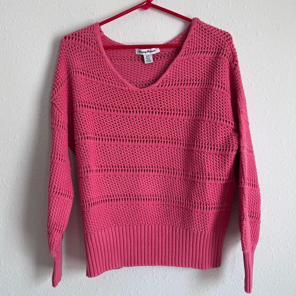 Pink Long Sleeve Sweater size S